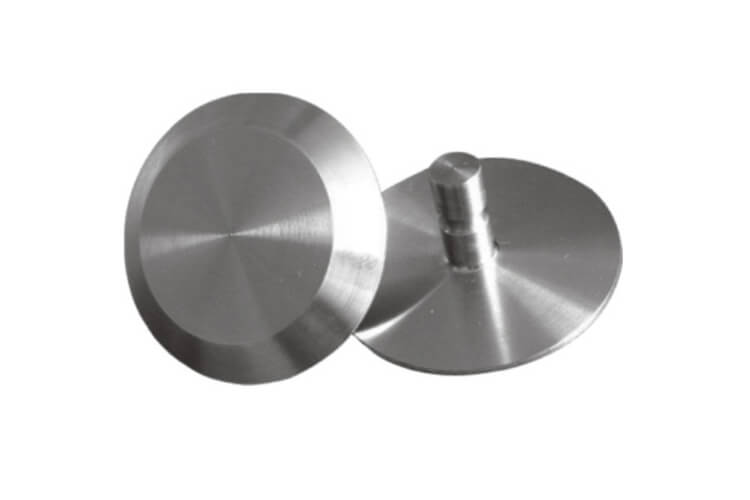 GLASS TABLE TOP ADAPTERS STAINLESS STEEL